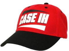 CAS290382 - Casquette  de couleurs Rouge et Noire - CASE IH