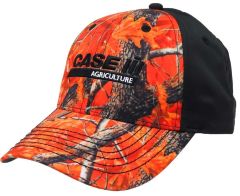 CASCASEIH10725 - Casquette couleur orange fluo marquage CASE IH Agriculture