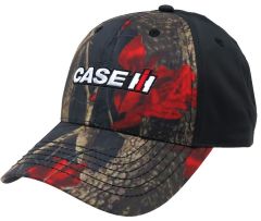 CASCASEIH10726 - Casquette avec branchages et feuilles rouge marquage CASE IH