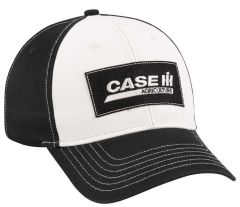 CASCASEIH258614 - Casquette CASE IH Agriculture de couleurs noire et blanche