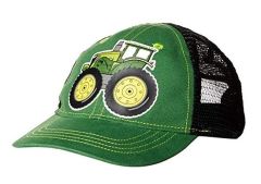 CASJSH963GT - Casquette pour enfant 2/4 ans en maille avec tracteur - JOHN DEERE