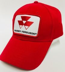 CASMFSR - Casquette de couleurs rouge et blanche MASSEY FERGUSON