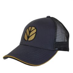 CASNH5000 - Casquette en maille de couleur Noire et doré - NEW HOLLAND