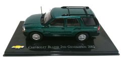 MAGCHEVYBLAZER - Voiture 4x4 CHEVROLET Blazer 2eme génération de 2002 de couleur verte métallisée