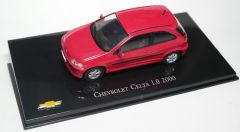 MAGCHECELTA00 - Voiture citadine CHEVROLET Celta 1.0 de 2000 de couleur rouge