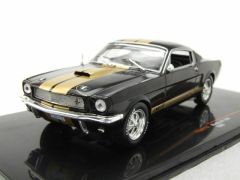 IXOCLC377N - Voiture de 1965 couleur noire et or – FORD Mustang Shelby GT 350