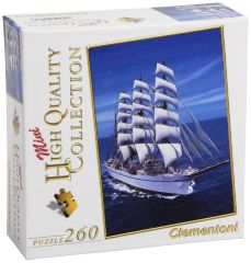 CLE21135 - Mini-Puzzle Bateau à voile - 260 Pièces