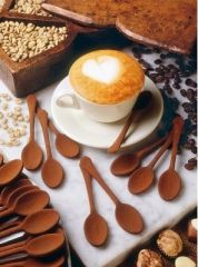 CLE21136 - Mini-Puzzle J'aime le cappuccino - Contient : 260 Pièces et mesure : 33.6 x 23.5 cm
