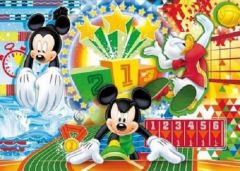CLE22222-4 - Jeu puzzle de 15 pièces Mickey et ses amis aux jeux Olympiques