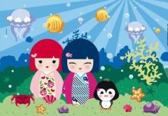 CLE29658 - Puzzle du dessin animé KIMMIDOLL Contient:250 Pièces 48.5x33.5cm