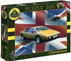 CLE30409 - Puzzle de voiture - LOTUS Union Jack Contient: 500 Pièces 49x36cm