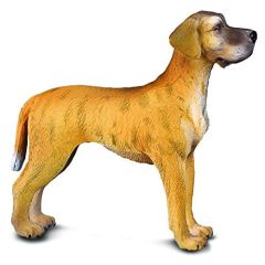 COLL88062 - Figurine de l'univers des animaux de la ferme - Chien de race Dogue allemand
