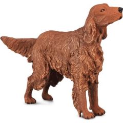 COLL88068 - Figurine de l'univers des animaux sauvages - Chien de race Setter Irlandais