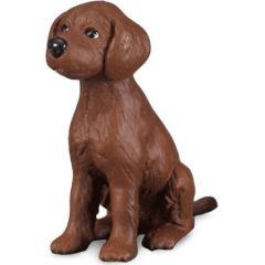 COLL88069 - Figurine de l'univers des animaux de la ferme - Chiot de race Setter Irlandais