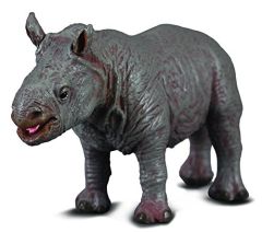 COLL88089 - Figurine de l'univers des animaux sauvages - Bébé Rhinocéros Blanc