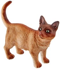 COLL88325 - Figurine de l'univers des animaux de la ferme - Chat debout de race Burmese
