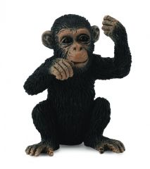 COLL88495 - Figurine de l'univers des animaux sauvages - Jeune Chimpanze