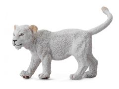 COLL88551 - Figurine de l'univers des animaux sauvages - Lionceau de couleur blanc