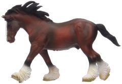 COLL88621 - Figurine de l'univers du Cheval - Etalon Clydesdale Marron