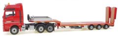 CON76230 - Camion 6x2 MAN TGX XXL Euro 6 avec semi porte engins 3 essieux NOOTEBOOM