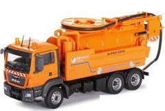 CON77154/02 - Camion 6x4 MAN TGS Euro 6 super 2000 curage de fosses aux couleurs WIEDEMANN