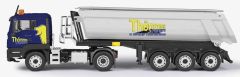 CON77231/06 - Camion 4x2 MAN TGS L Euro6 avec semi benne 3 essieux aux couleur THOMMES