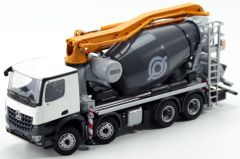 CON78232 - Camion 8x4 toupie MERCEDES MK28L équipé du bras pompe