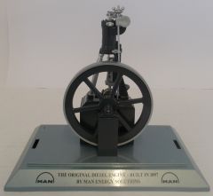 CON9113/09 - Moteur statique MAN Diesel Motor de 1897