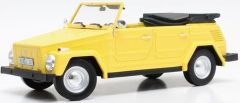 CSM026-1 - Voiture cabriolet VOLKSWAGEN 181 couleur jaune