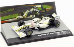CK51588 - Voiture de course de  Rubbens Barrichello - BRAWN GP MERCEDES BGP 001