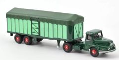 Camion de couleur vert avec remorque – UNIC 4x2