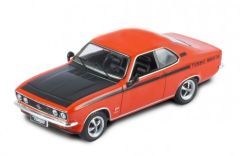 IXOCLC405N - Voiture de 1973 couleur rouge et noire - OPEL Manta A turbo