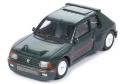 IXOCLC416N - Voiture de 1987couleur verte métallisé – PEUGEOT 205 T16