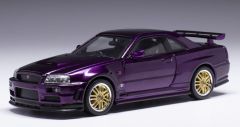 IXOCLC526N.22 - Voiture de 2002 couleur violet – NISSAN Skyline GT-R R34