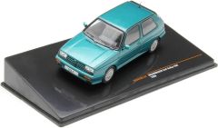 IXOCLC533N.22 - Voiture de couleur bleu métallisé de 1990 - VOLKSWAGEN Golf Rallye G60