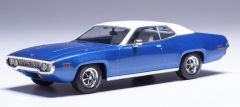 IXOCLC601N.22 - Voiture de 1971 couleur bleue et blanche - PLYMOUTH Satellite Sebring Plus
