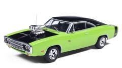 IXOCLC620N.22 - Voiture de 1970 couleur verte et noire - DODGE Chargder R/T