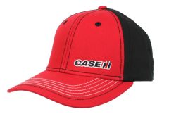 CNH11405 - Casquette de couleur rouge et noir – CASE IH