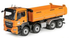CON81255/04 - Camion benne de couleur jaune - MAN TGS NN 8x4