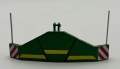 CW0196 - Accessoire pour tracteur de couleur vert et jaune – Masse