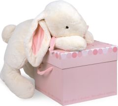DC1248 - Doudou rose 75 cm de la gamme LAPIN BONBON