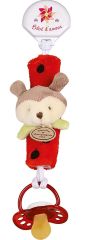 DC2509COCCI - Attache-sucette de la gamme LES ACCESSOIRES DE DOUDOU - Coccinelle