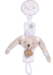 DC2509LAPETOILE - Attache-sucette de la gamme LES ACCESSOIRES DE DOUDOU - Lapin étoile
