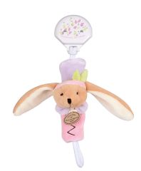 DC2509LAPINDIEN - Attache-sucette de la gamme LES ACCESSOIRES DE DOUDOU - Lapin Indien