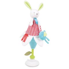 DC2675LAPINFLEUR - Marotte de la gamme MARIONNETTES - Lapin fleur