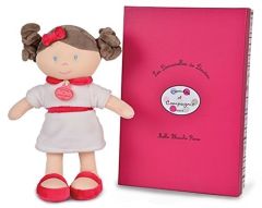 DC2776 - Moyenne poupée Blanche rose de la gamme LES DEMOISELLES DE DOUDOU