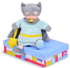 DC2783 - Doudou marionnette super héros de la gamme LES DEMOISELLES DE DOUDOU