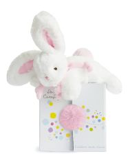 DC2820 - Lapin rose sorbet coucou doudou de la gamme TUTTI FRUTTI