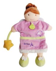 DC2883 - Doudou de la gamme marionnette - Fée de couleur Rose