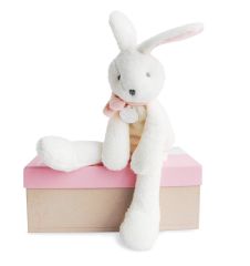 DC2910 - Lapin chic couleur rose 25 cm de la gamme J'AIME MON DOUDOU!